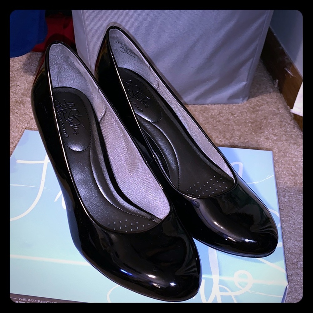 Black dress heels